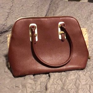Maroon purse